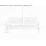 Wooden garden sofa Gundaroo