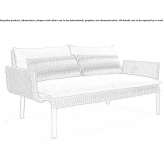 Sofa 2-osobowa Haanrade