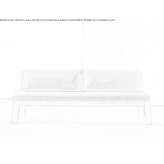 Wooden garden sofa Laucha