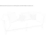 Fabric garden sofa Oxamarca