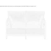 Fabric garden sofa with removable cover Oxamarca