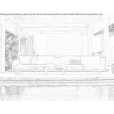 Sectional garden sofa made of fabric Steyl