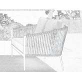 Two-seater garden sofa Seliatyn