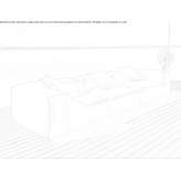 Modułowa sofa ogrodowa z tkaniny Belek