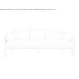 3-seater fabric garden sofa Vimmerby