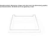 Reversible garden sofa with end piece Pinerolo