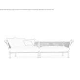 Sofa z tkaniny Boorowa