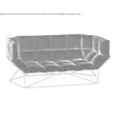 2-seater fabric sofa Acered
