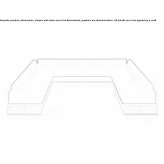 Sunbrella® corner sectional garden sofa Pinerolo