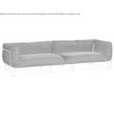 Sunbrella® 3-seater garden sofa Falher