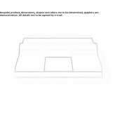 Modular double-sided garden sofa with coffee table Pinerolo