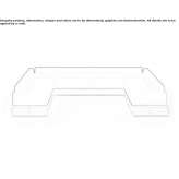Sunbrella® corner garden sofa Pinerolo