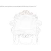 Polyethylene armchair with armrests Sarkad
