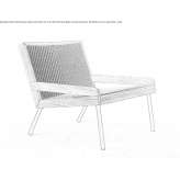 Teak armchair with armrests Panuaya