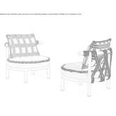 Garden armchair Herzlake