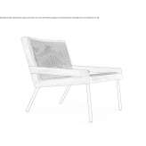 Ethimo EtWick® garden armchair with armrests Panuaya