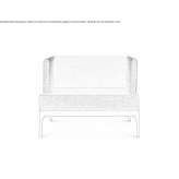 Ethimo LightWick® garden armchair with armrests Boinesti