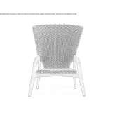 Garden armchair with high backrest Pierz
