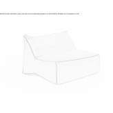 Sunbrella® double garden armchair Cajuru