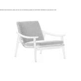 Teak garden armchair with armrests Guereins