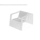 Garden armchair Graben