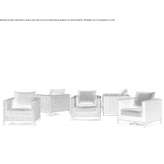 Garden armchair made of polypropylene with armrests Satteins