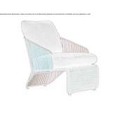 Outdoor armchair Taissy