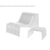 Two-seater sectional garden armchair Graben