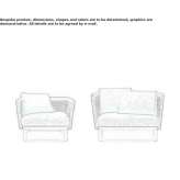 Armchair with armrests Plesna