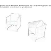 Garden armchair Edinburg