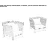 Garden armchair Puturge
