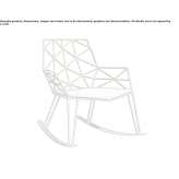 Garden rocking chair made of steel Westover