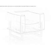 Inflatable chair made of thermoplastic polyurethane Gradoli