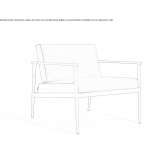 Armchair with armrests Hotamis