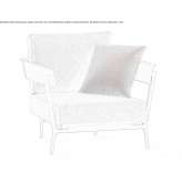 Upholstered armchair Hendek