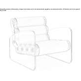Armchair with armrests Neundorf