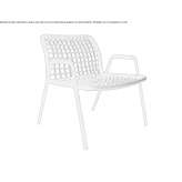 Stackable sailing rope armchair Bisegna
