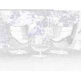 Garden armchair with wings made of resin and fabric Wapno
