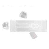 Rectangular glass garden table Valgrana