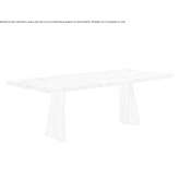 Garden table made of cedar wood Clapham