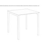Compactop® table Porpetto