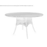 Lloyd loom round garden table Plouvorn