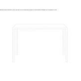 Stackable metal table Cantoria