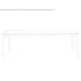 Rectangular garden table Ahnsbeck