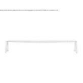 Rectangular aluminum table Baselice