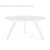Round ceramic high table Londrina