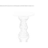 Round cement table with Carrara marble top Proceno