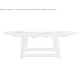 Round teak table with Lazy Susan Doonside