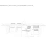 Rectangular wooden garden table Schipkau