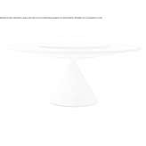 Round table with Lazy Susan Krakow
